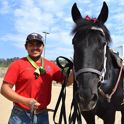 Jackson Cabrera, Riding Instructor at Ivey Ranch Park Association in Oceanside, CA