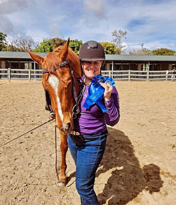 Heart of the Barn and Star of the Stable; Carie & Little Bit